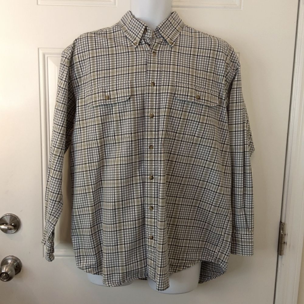 Clearwater Outfitters plaid button down shirt
